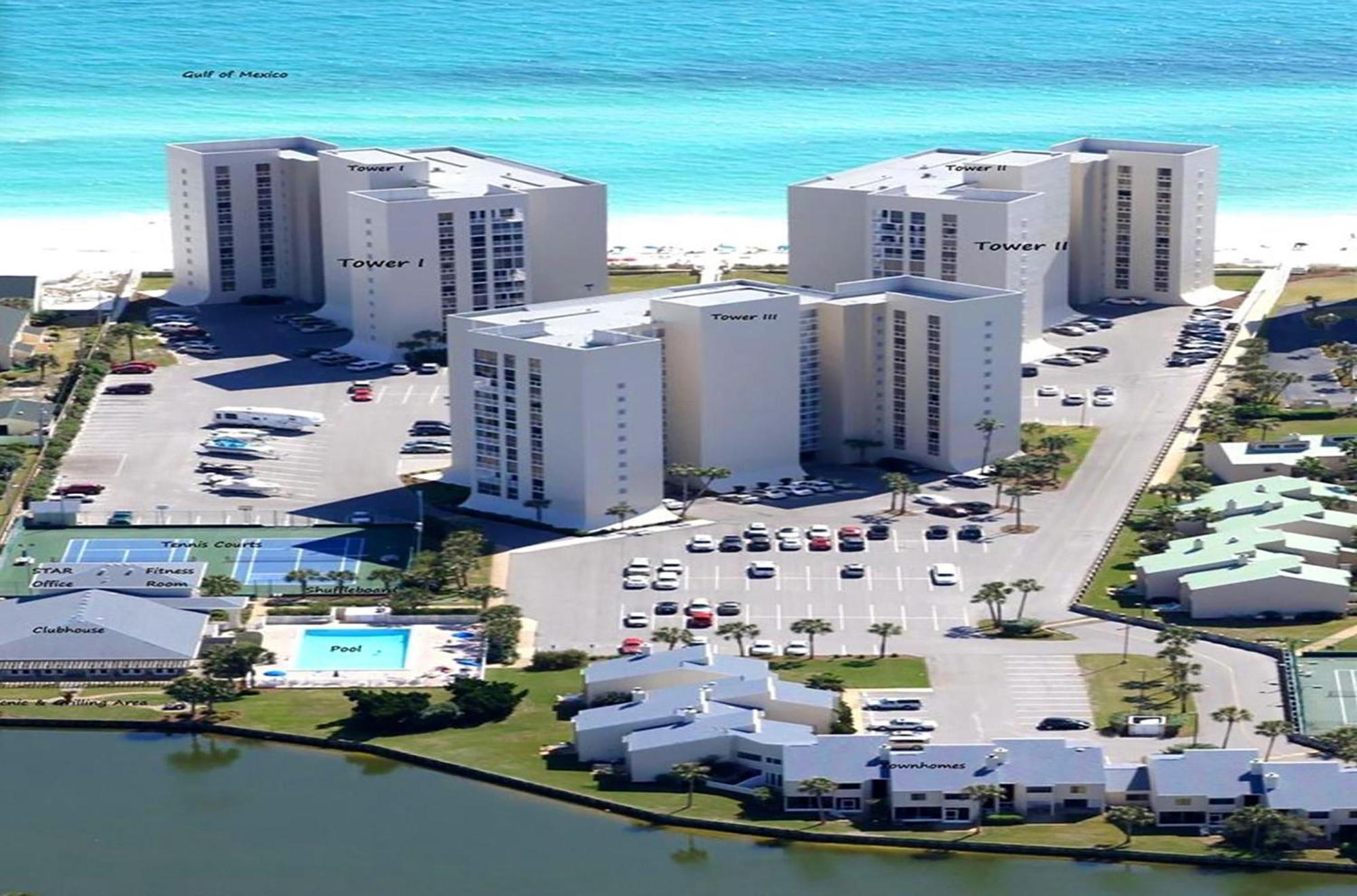 Slt #2043 - Stunning View! Free Beach Service! Apartamento Destin Exterior foto